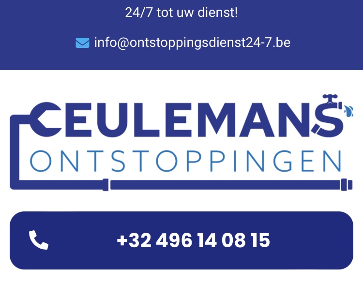 ontstoppingsdiensten Lier | Rioleringswerken Ceulemans