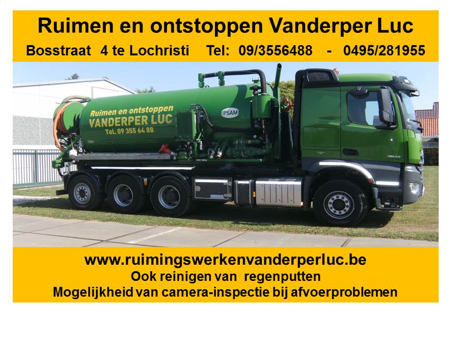 ontstoppingsdiensten Lochristi | Vanderper luc